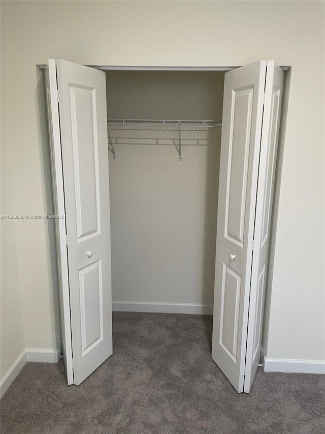 view of closet