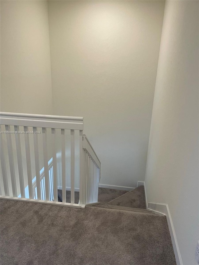 stairs with carpet