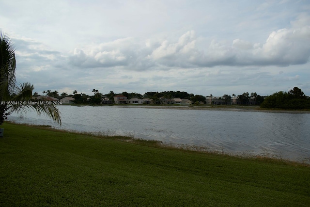 property view of water