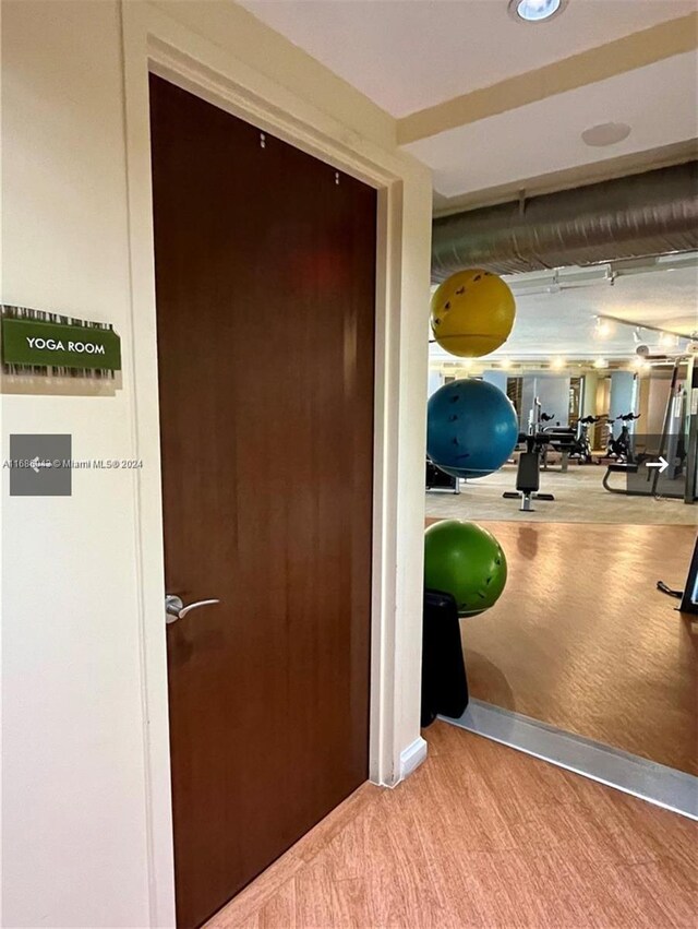 2641 N Flamingo Rd Unit 802N, Sunrise, FL 33323 - exercise room with carpet floors