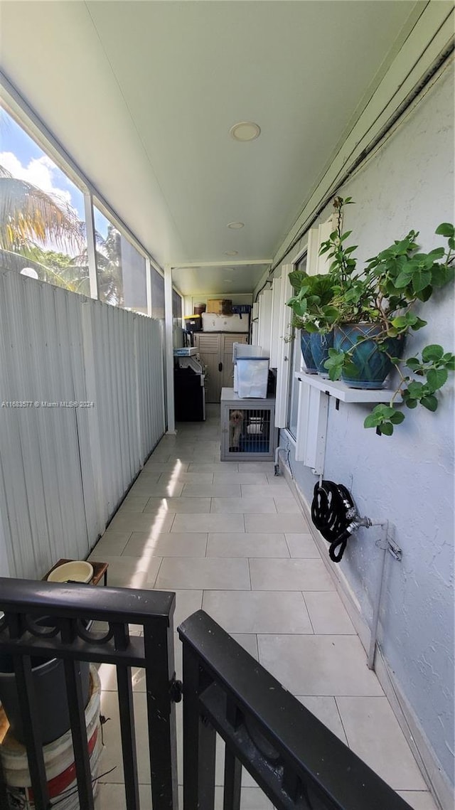 view of hallway