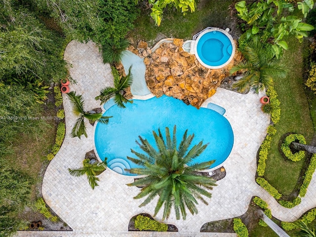 bird's eye view