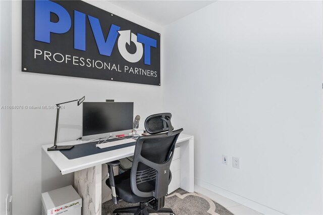 851 NE 1st Ave Unit 3302, Miami, FL 33132 - office featuring baseboards