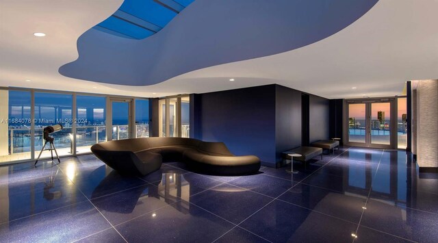 851 NE 1st Ave Unit 3302, Miami, FL 33132 - building lobby with expansive windows