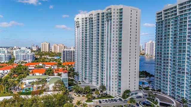 view of property featuring a water view