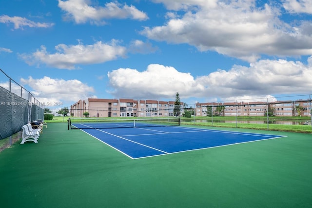 view of sport court