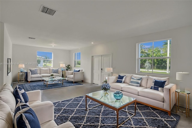 view of living room