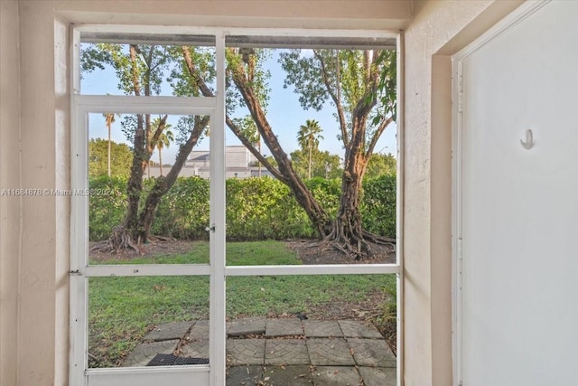 view of doorway