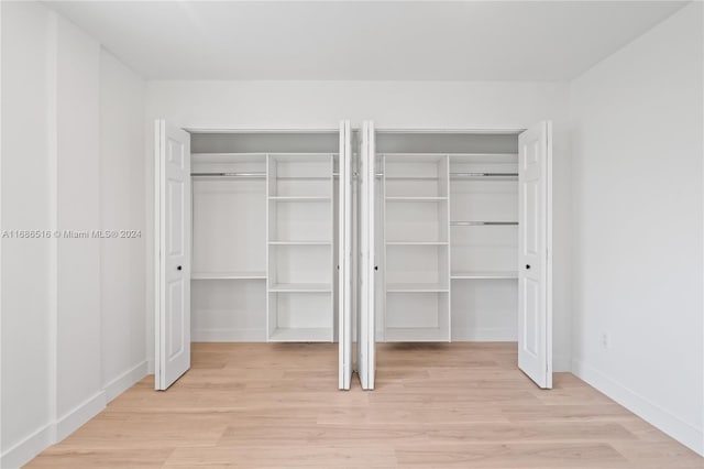 view of closet