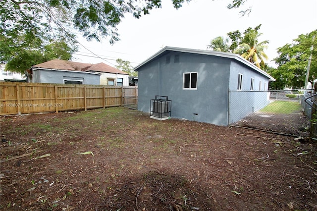 view of back of property