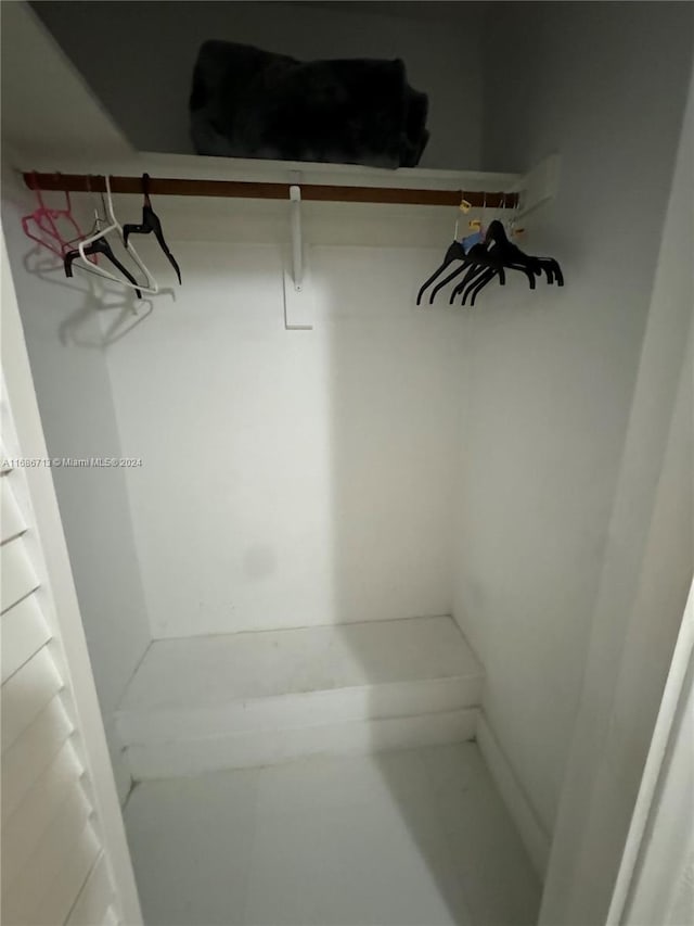 view of closet