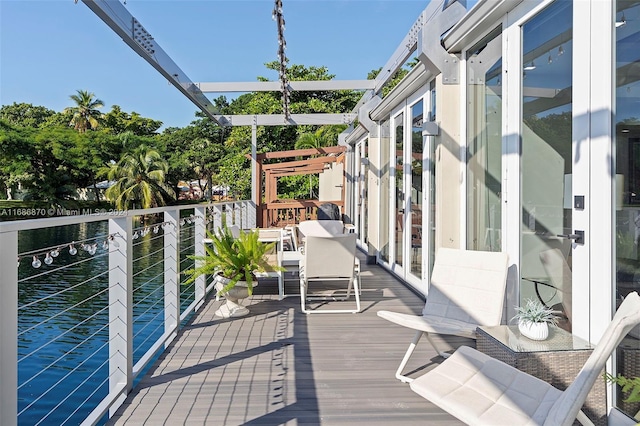 6616 E Miami Lakes Dr E, Miami Lakes, FL 33014 - view of wooden deck