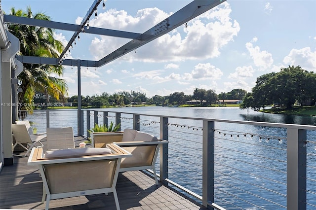 6616 E Miami Lakes Dr E, Miami Lakes, FL 33014 - balcony with a water view