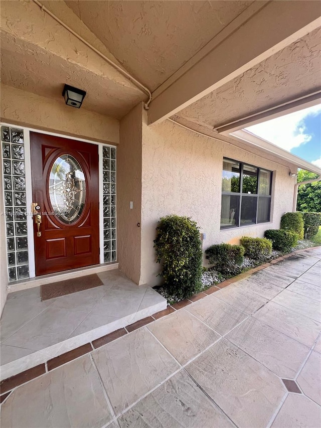 view of property entrance