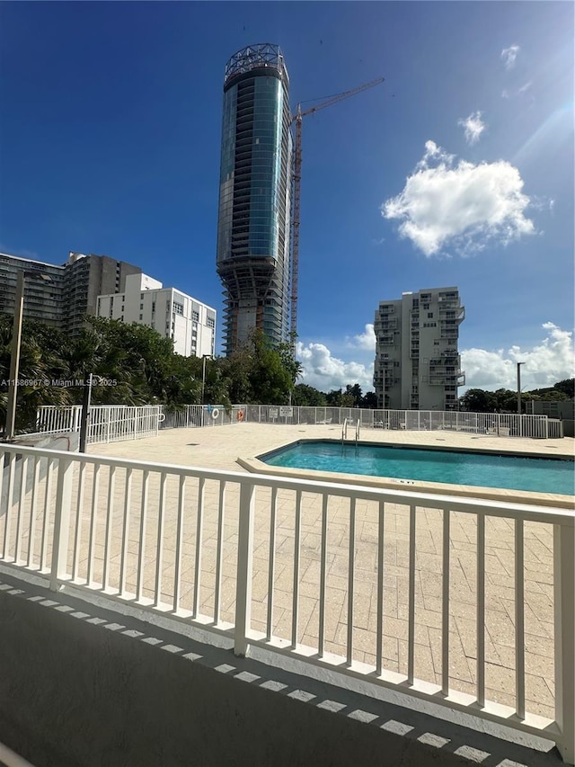 view of swimming pool