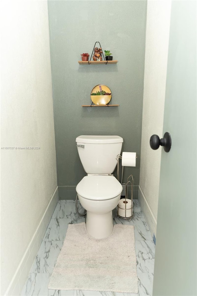 bathroom with toilet