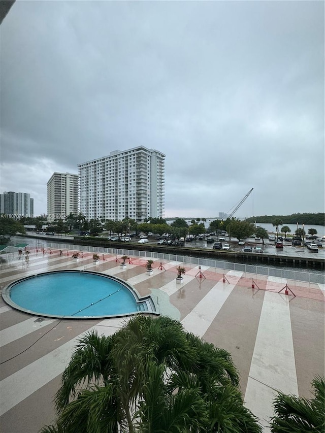 view of swimming pool