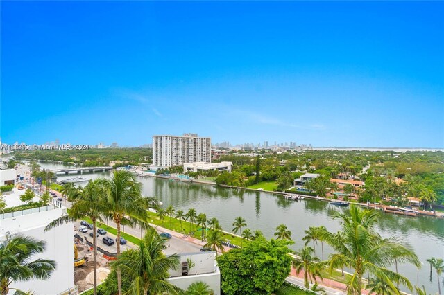 4401 Collins Ave Unit 1214, Miami Beach, FL 33140 - water view featuring city skyline
