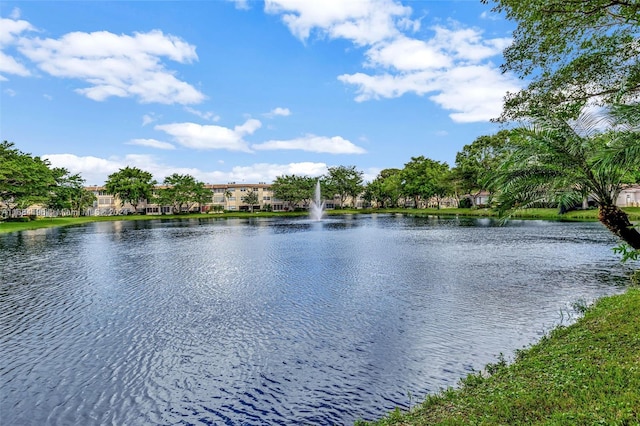 property view of water