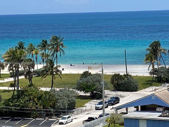 1600 S Ocean Dr Unit 5J, Hollywood, FL 33019 - water view featuring local beach