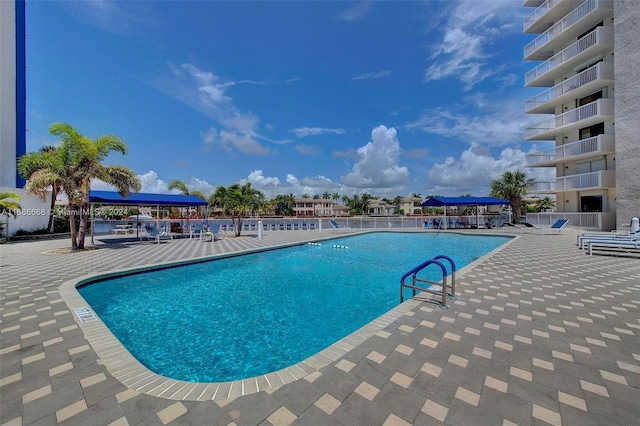 1600 S Ocean Dr Unit 5J, Hollywood, FL 33019 - community pool featuring fence and a patio area