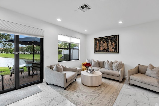 view of living room