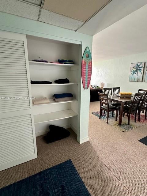 view of closet