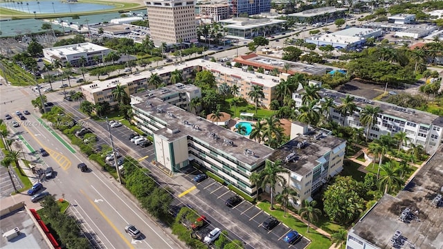 1333 E Hallandale Beach Blvd Unit 409, Hallandale Beach, FL 33009 - aerial view of property's location featuring nearby urban area