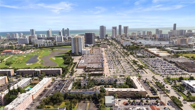 1333 E Hallandale Beach Blvd Unit 409, Hallandale Beach, FL 33009 - view of urban area featuring a nearby body of water and a local golf course