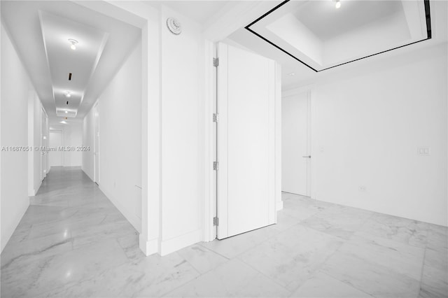 18501 Collins Ave Unit 4003/04, Sunny Isles Beach, FL 33160 - corridor with light marble finish flooring