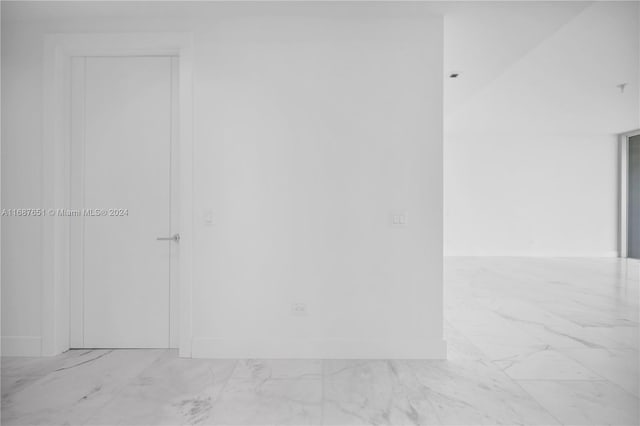 view of empty room