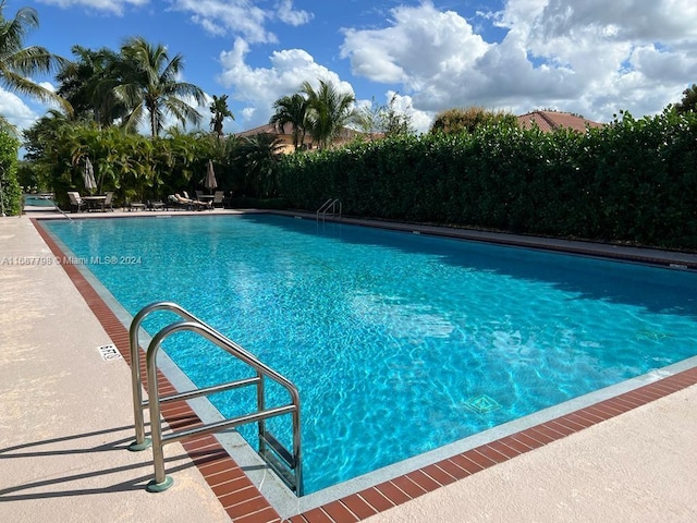 view of swimming pool