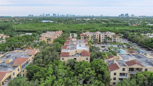 519 E Sheridan St Unit 106, Dania Beach, FL 33004 - drone / aerial view of city skyline