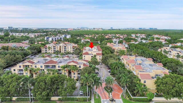 519 E Sheridan St Unit 106, Dania Beach, FL 33004 - aerial view of property and surrounding area featuring nearby urban area