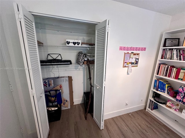 view of closet