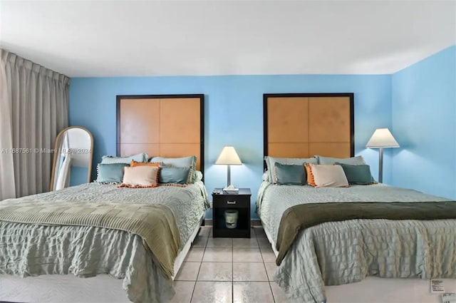 19201 Collins Ave Unit 801, Sunny Isles Beach, FL 33160 - bedroom featuring tile patterned flooring
