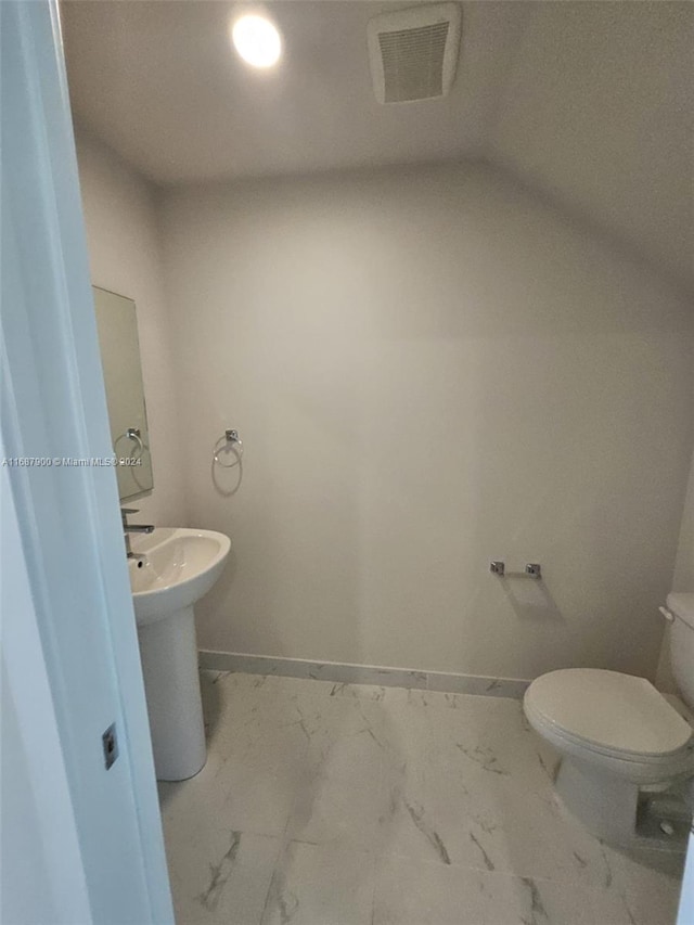 bathroom with toilet