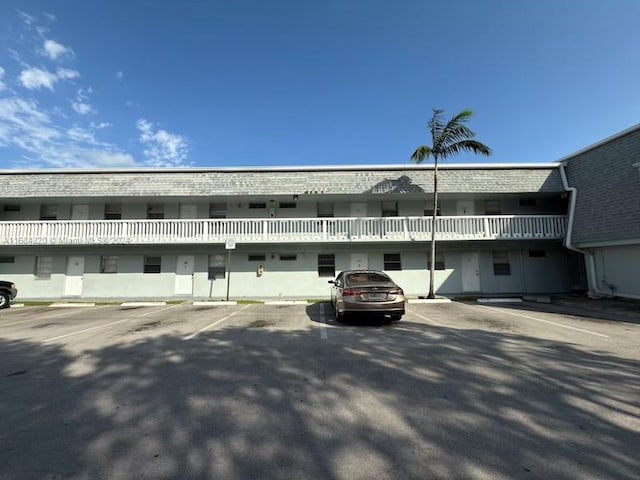 view of property with a carport