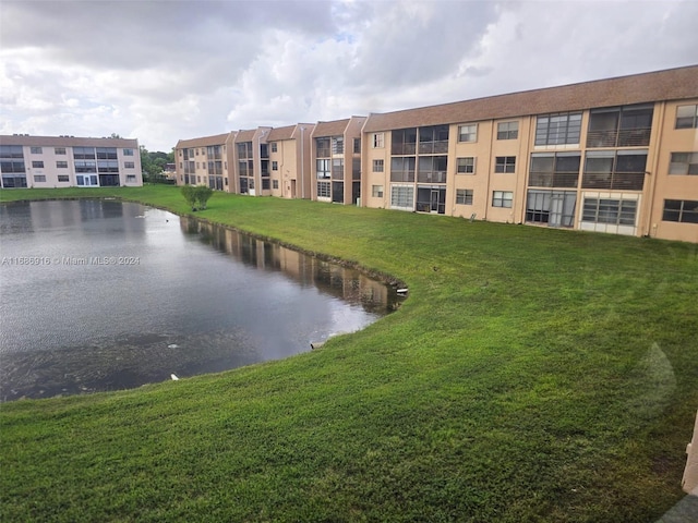 view of water feature