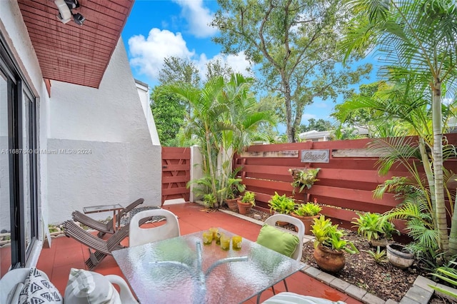 view of patio / terrace