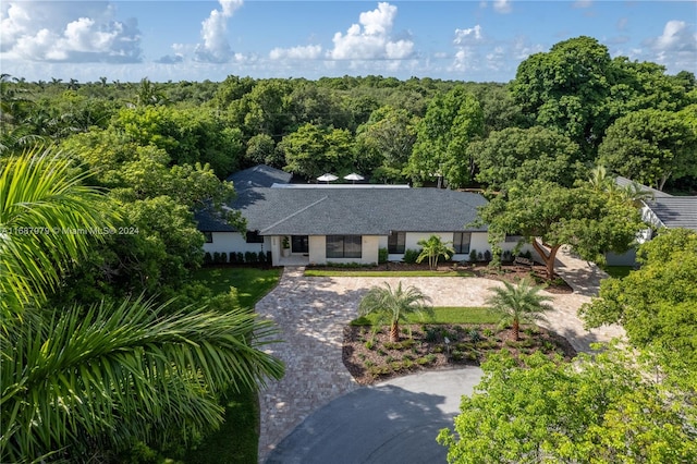 view of ranch-style home