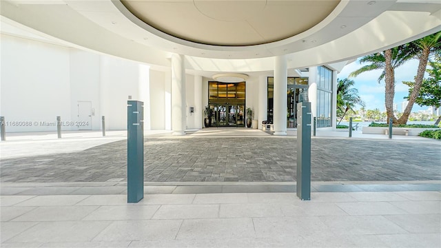 view of community lobby