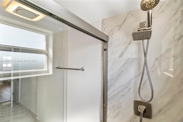 180 NE 12th Ave Unit 12E, Hallandale Beach, FL 33009 - full bath featuring a marble finish shower