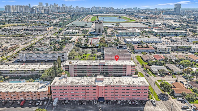 180 NE 12th Ave Unit 12E, Hallandale Beach, FL 33009 - drone / aerial view of skyline