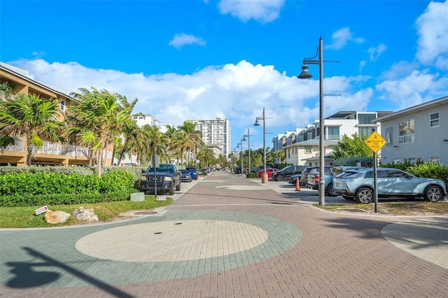 view of street