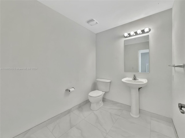 bathroom with toilet