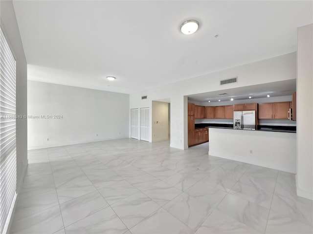 view of unfurnished living room