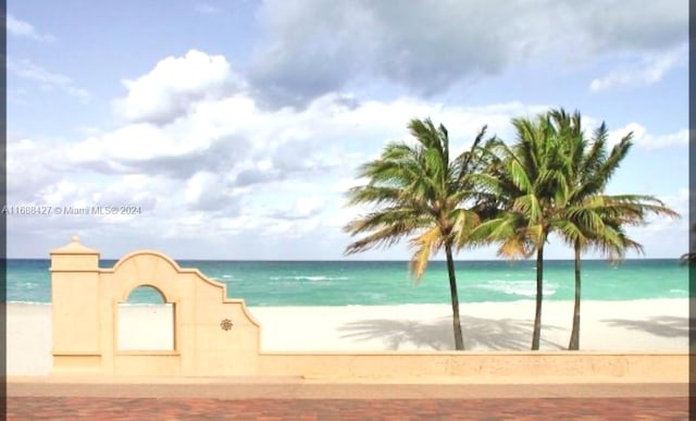 water view with a beach view