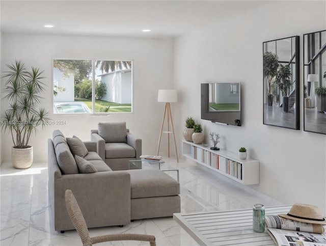 view of living room