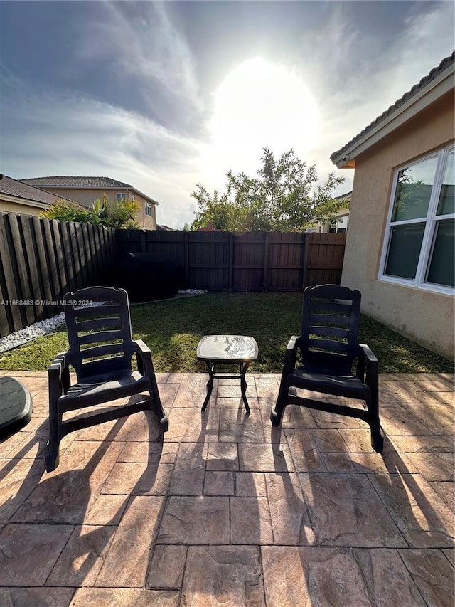 view of patio